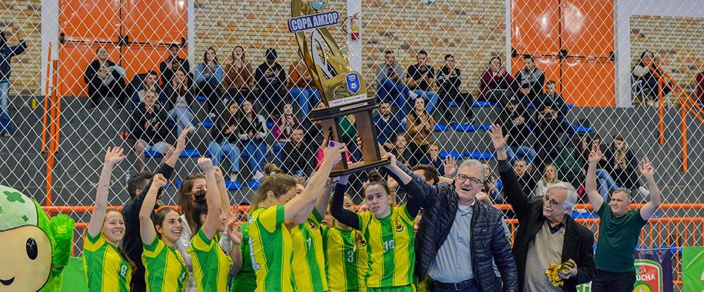 Equipes de Alpestre e Chapada são os campeões Copa Amzop Sesc/Sicredi de Futsal 2023