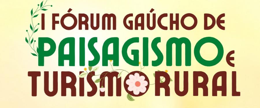 I Fórum Gaúcho de Paisagismo e Turismo Rural começa nesta quarta-feira (18) em Ametista do Sul