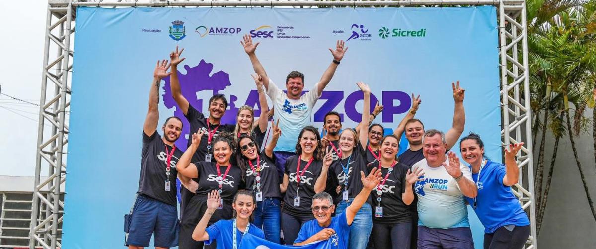 1ª AMZOP RUN entra para a história do esporte regional em Palmitinho